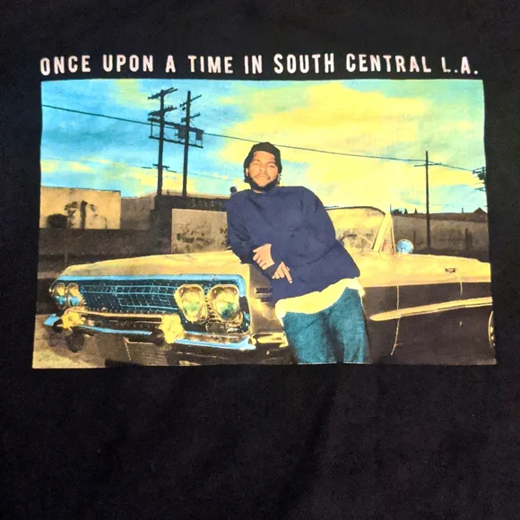 Ice Cube women's long sleeve drawstring crop top - Picture 2 of 6